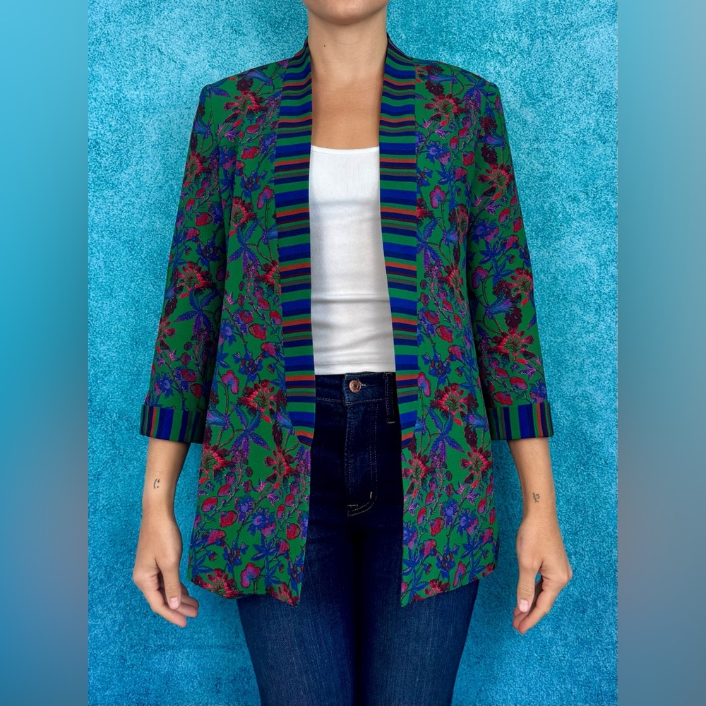 Sisley Multicolor Floral Blazer